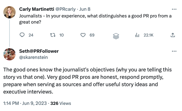 Good One Pr What Distinguishes a Good PR Pro From a Great One? - Blog