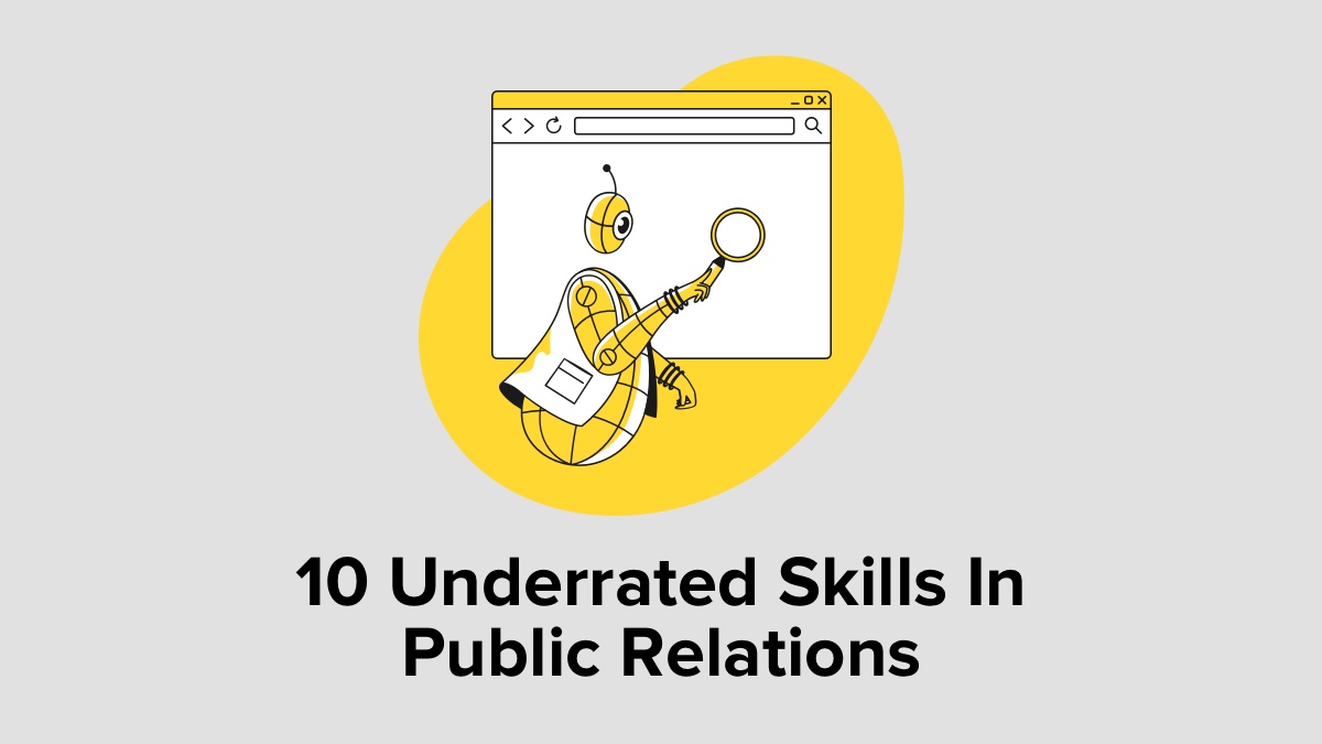 10 Underrated Skills In Public Relations