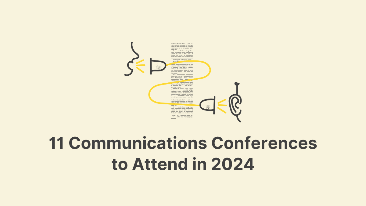 11 Communications Conferences to Attend in 2024