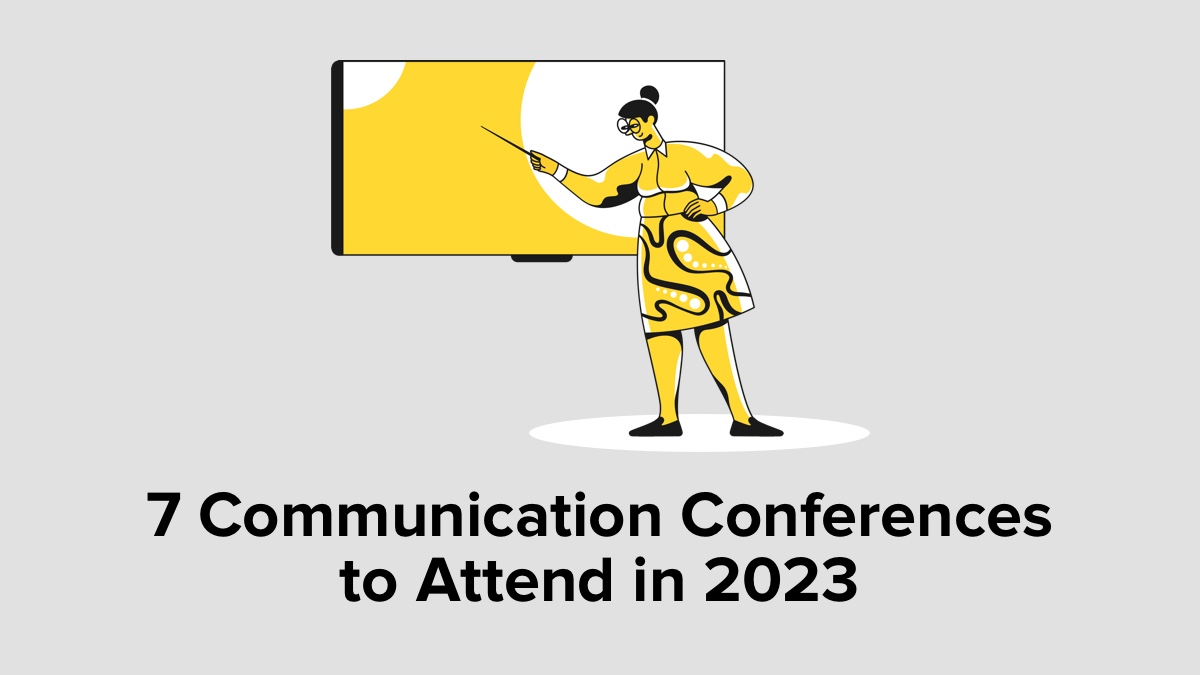 7 Communications Conferences to Attend in 2023