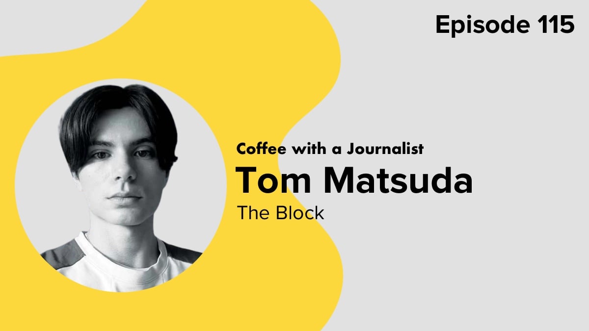 Coffee with a Journalist: Tom Matsuda, The Block