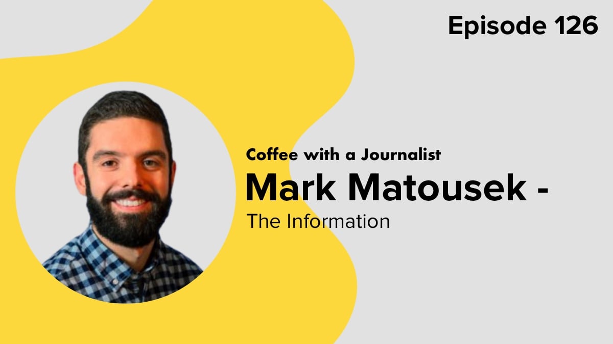 Coffee with a Journalist: Mark Matousek, The Information