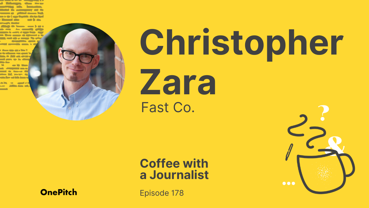 Coffee with a Journalist: Christopher Zara, Fast Co.