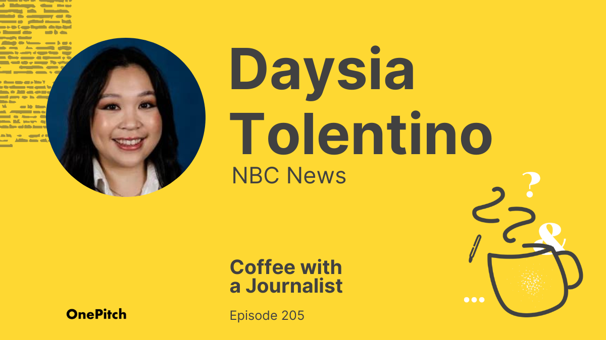 Coffee with a Journalist: Daysia Tolentino, NBC News